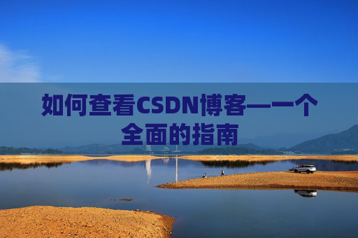 如何查看CSDN博客—一个全面的指南